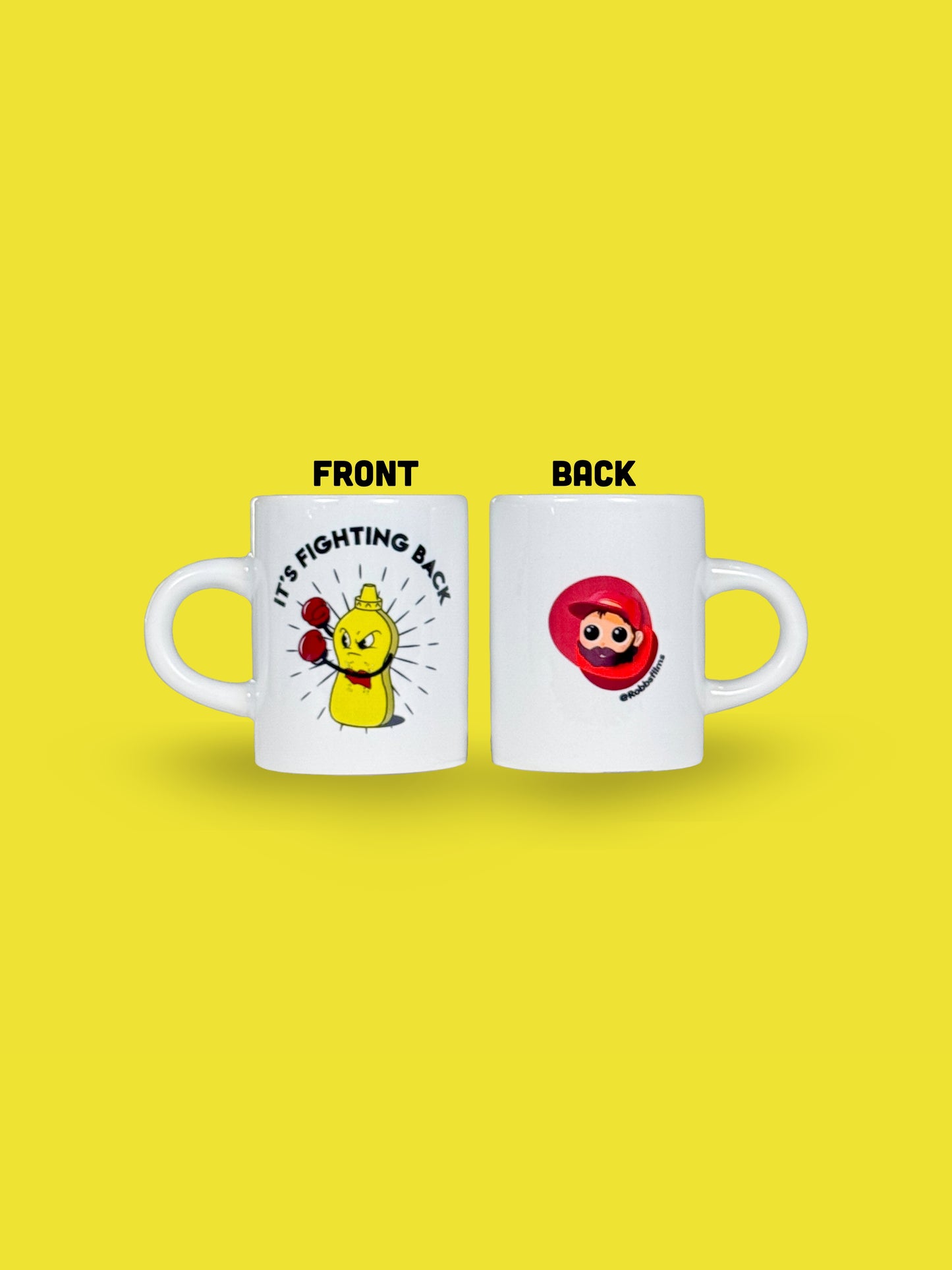 2pc - Its Fighting Back Espresso Mug