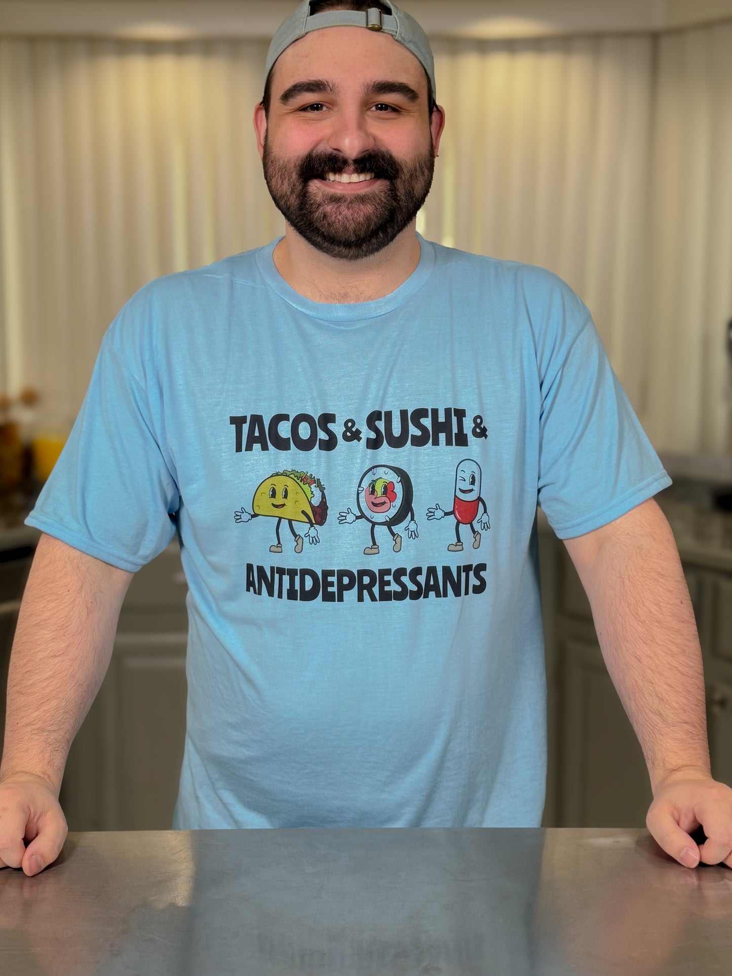 Tacos And Sushi And Antidepressants T-Shirt